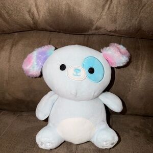 Squishmallows Pale Blue Plush with Tail Tag